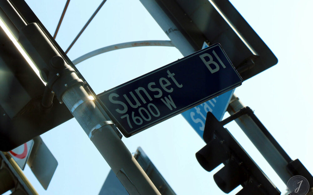 Sunset Boulevard - Los Angeles - Californie - USA - 2017