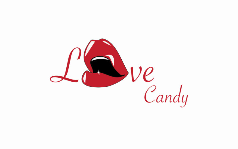 Création du logo illustré de Love Candy - Graphisme - 2020