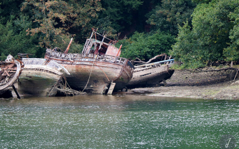 Cimetière de bateaux de pêche - Douarnenez - Bretagne - 2018