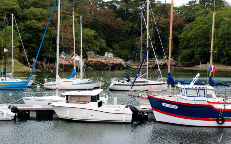 Cimetière de bateaux de pêche - Douarnenez - Bretagne - 2018