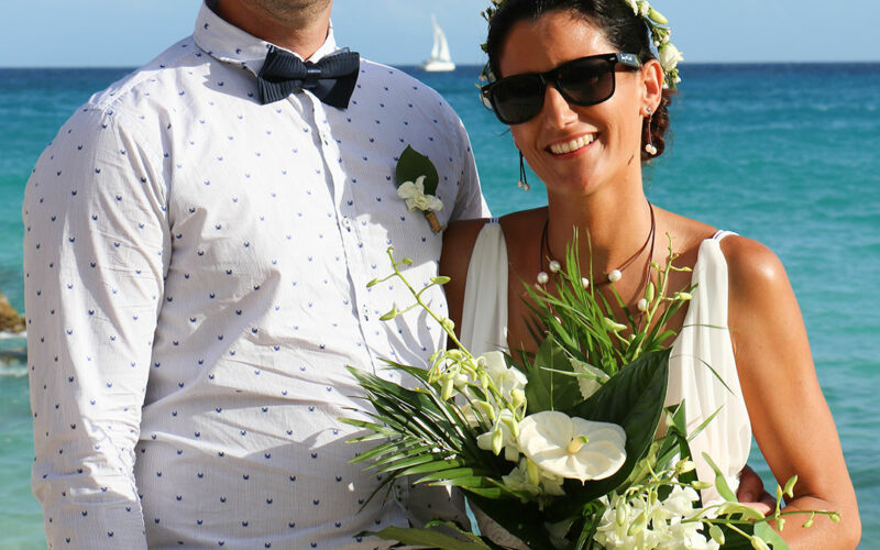 Photographie de mariage - Carole et Jimmy - Saint-Barthélemy - 2019