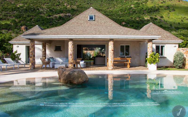 Photographie Architecturale - Villa La Roche dans l'Eau - Saint-Barthélemy - 2020