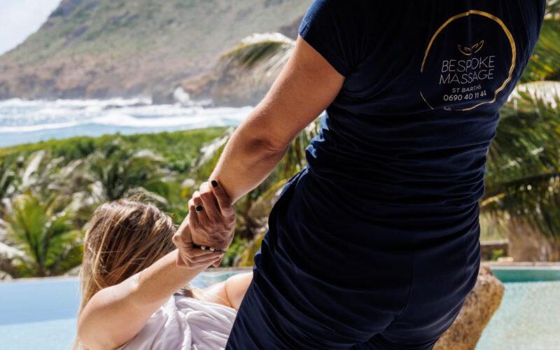 Photographie de portrait de Joanne Meyssirel pour Bespoke Massage - Saint-Barthélemy - 2021