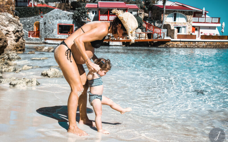 Shooting de Grossesse - Carole & Amy - Saint-Barthélemy - 2020