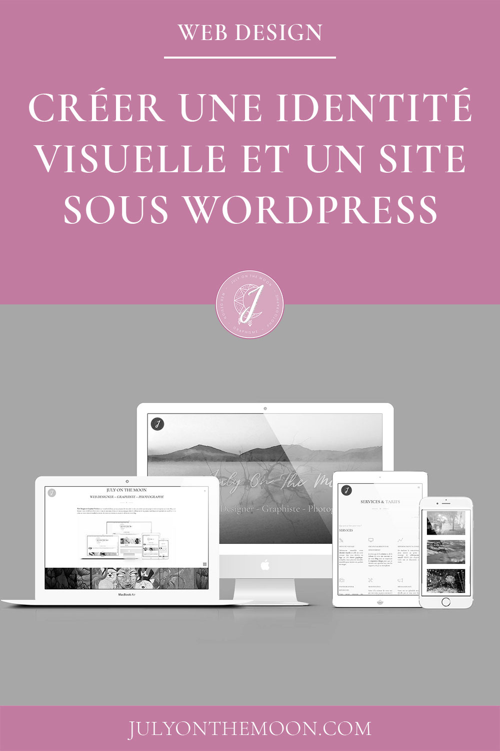 Ma formation : comment créer votre identité visuelle et votre site sous WordPress Ma formation : comment créer votre identité visuelle et votre site sous Wordpress