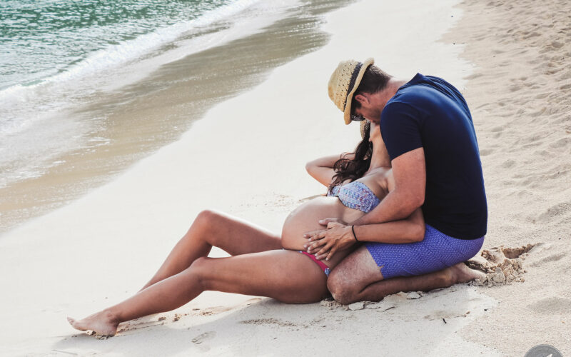 Shooting de Grossesse - Carole & Jimmy - Saint-Barthélemy - 2018