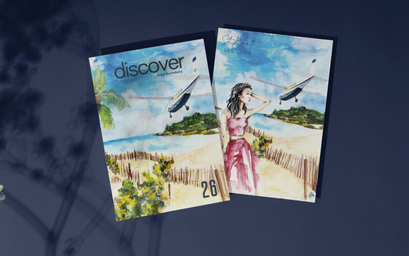 Illustration du magazine Discover Saint-Barthélemy N°26 - 2023