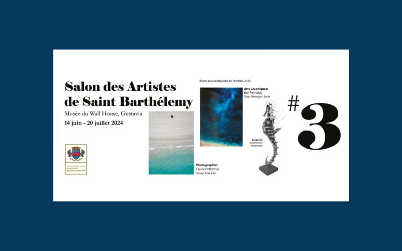 Exposition du « Salon des Artistes » au Musée Wall House de Saint-Barthélemy - July On The Moon