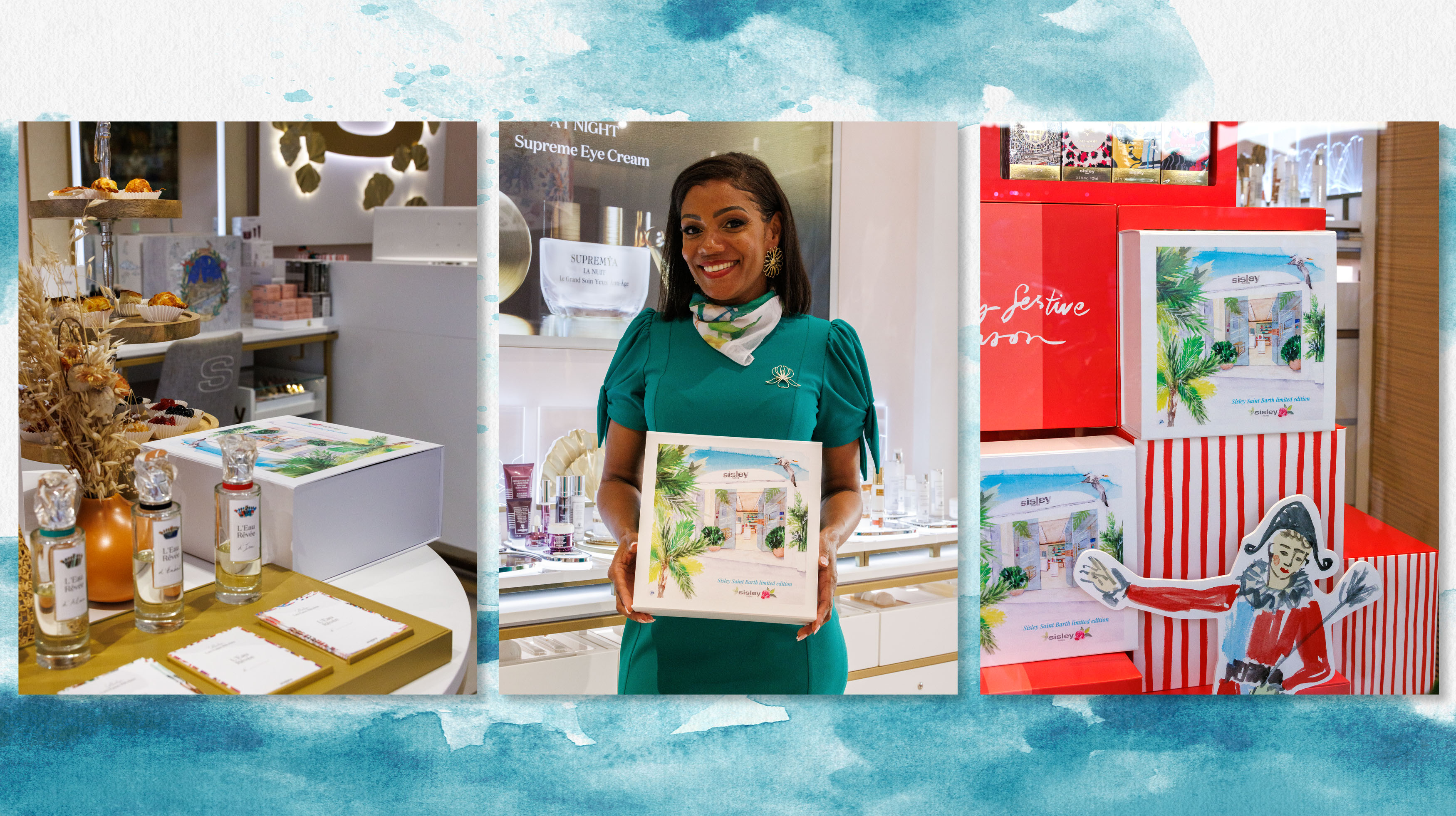 Création du coffret cadeau illustré pour Sisley Paris – July On The Moon Création du coffret cadeau illustré pour Sisley Paris - July On The Moon