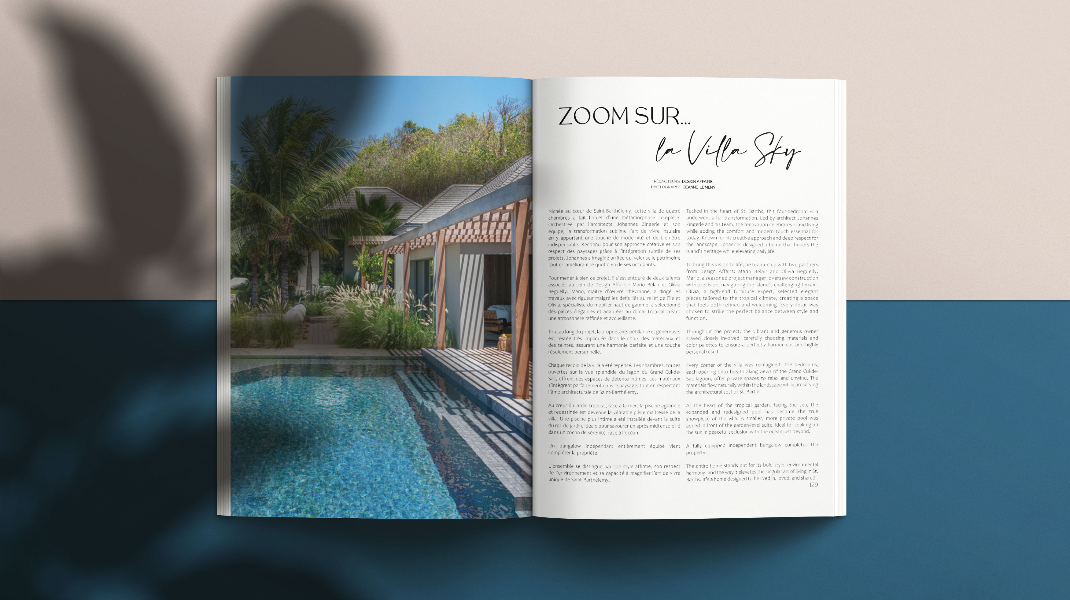 Direction artistique et conception graphique du magazine Discover Saint-Barthélemy N°28 – 2026 Direction artistique et conception graphique du magazine Discover Saint-Barthélemy N°28 - 2026