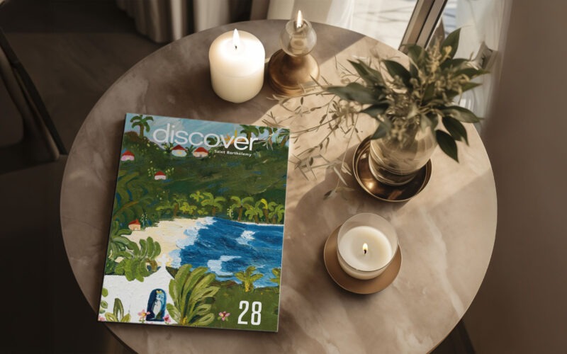 Direction artistique et conception graphique du magazine Discover Saint-Barthélemy N°28 - 2026