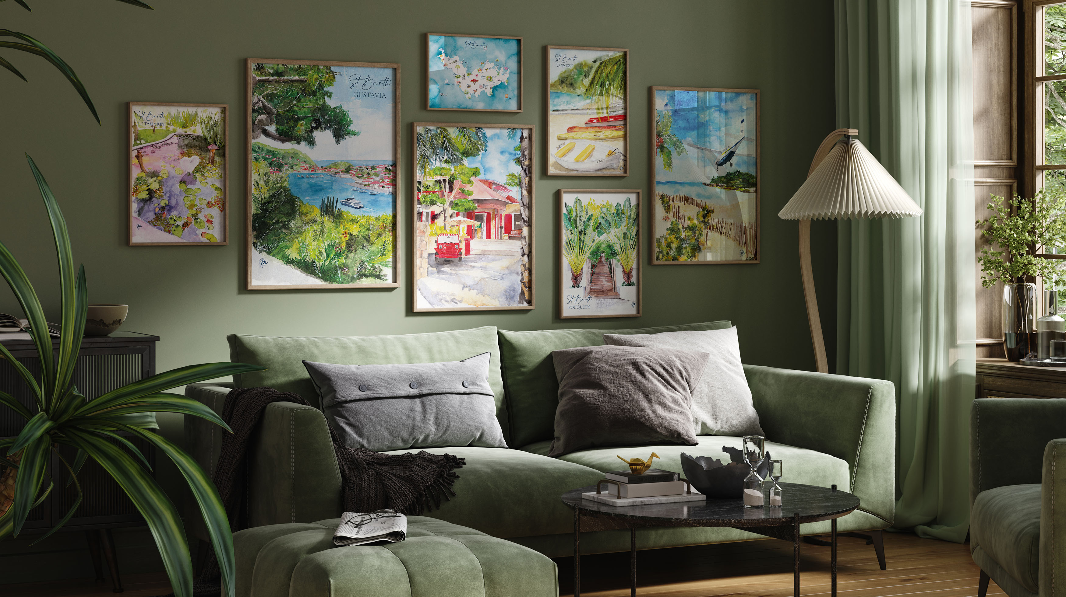 Création d’illustrations sur-mesure – July On The Moon Création d'illustrations sur-mesure - July On The Moon