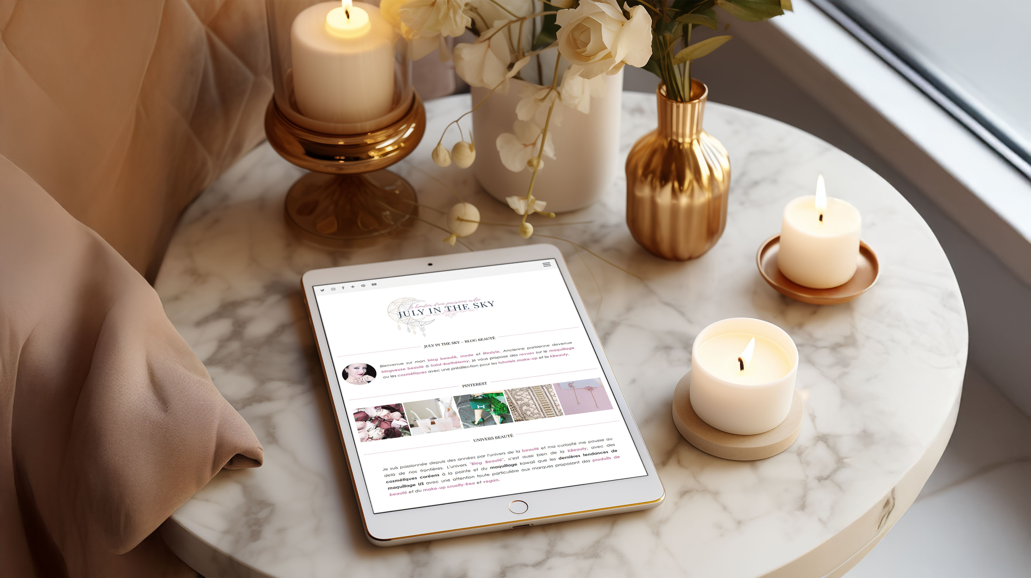 Création de blog - July On The Moon