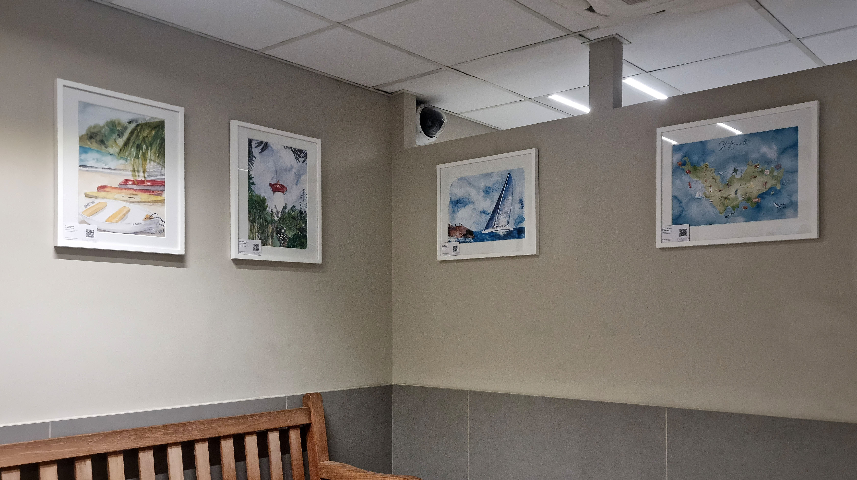 Exposition « Watercolor » à l’aéroport Remy de Haenen de Saint-Barthélemy – Moon St Barth Exposition « Watercolor » à l'aéroport Remy de Haenen de Saint-Barthélemy - Moon St Barth