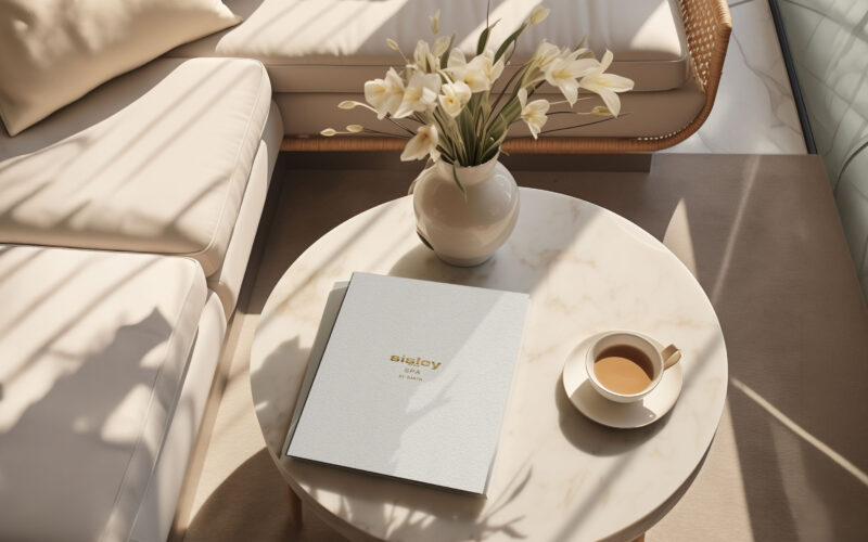 Création d’une brochure illustrée pour le Spa Sisley du Christopher St Barth - July On The Moon