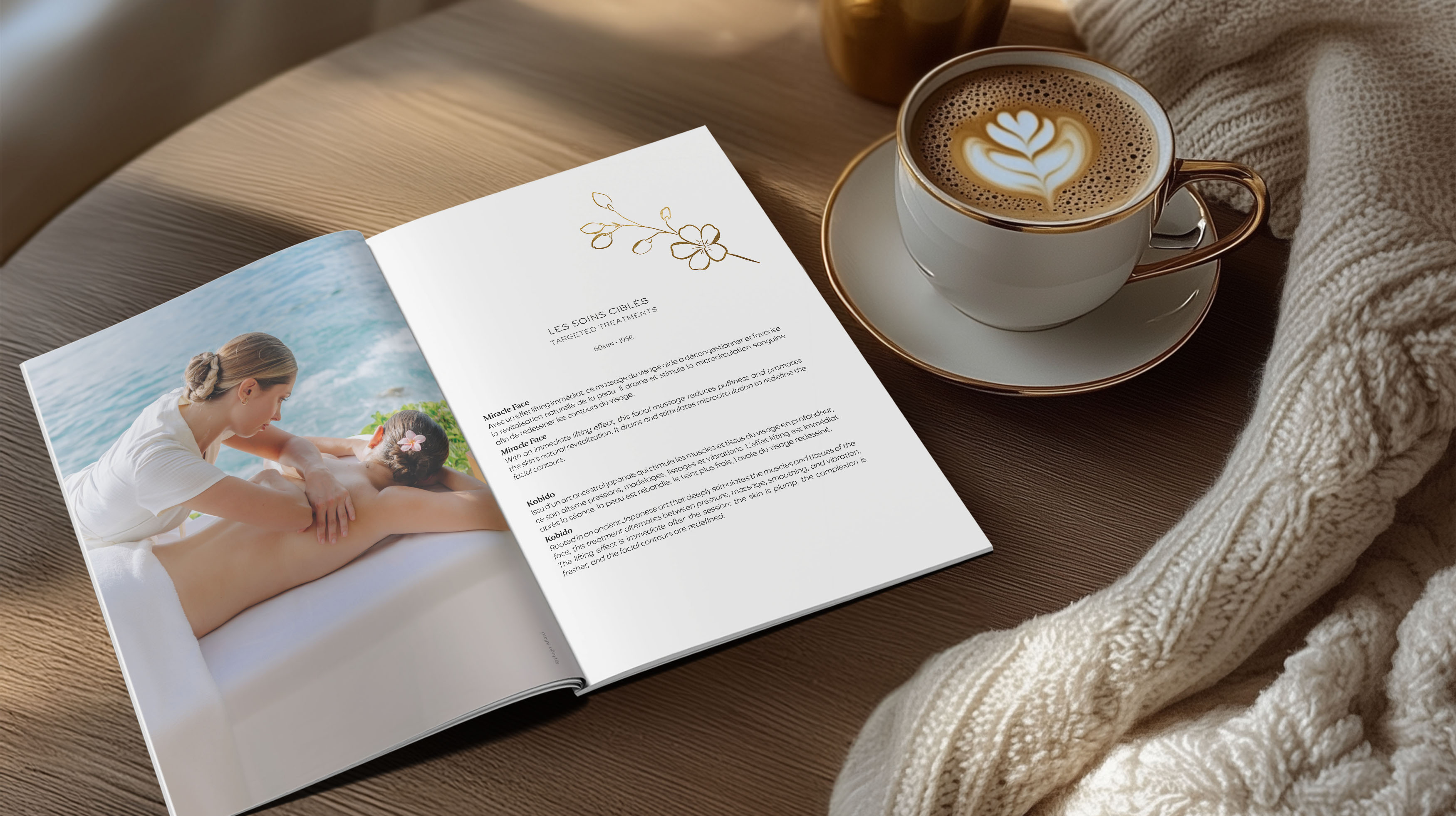 Création d’une brochure illustrée pour le Spa Sisley du Christopher St Barth – July On The Moon Création d’une brochure illustrée pour le Spa Sisley du Christopher St Barth - July On The Moon