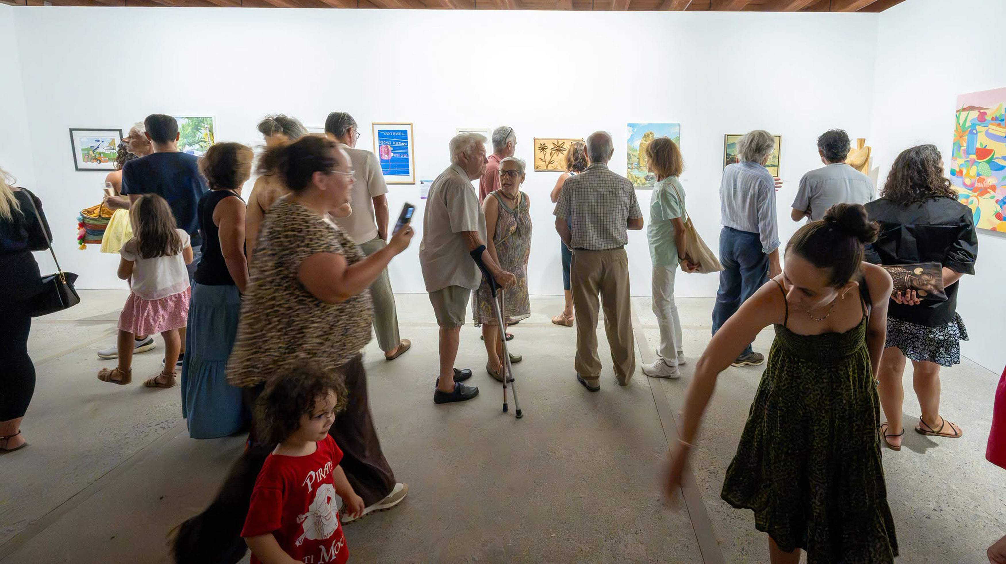 Exposition du « Salon des Artistes 2026 » au Musée Wall House de Saint-Barthélemy - July On The Moon