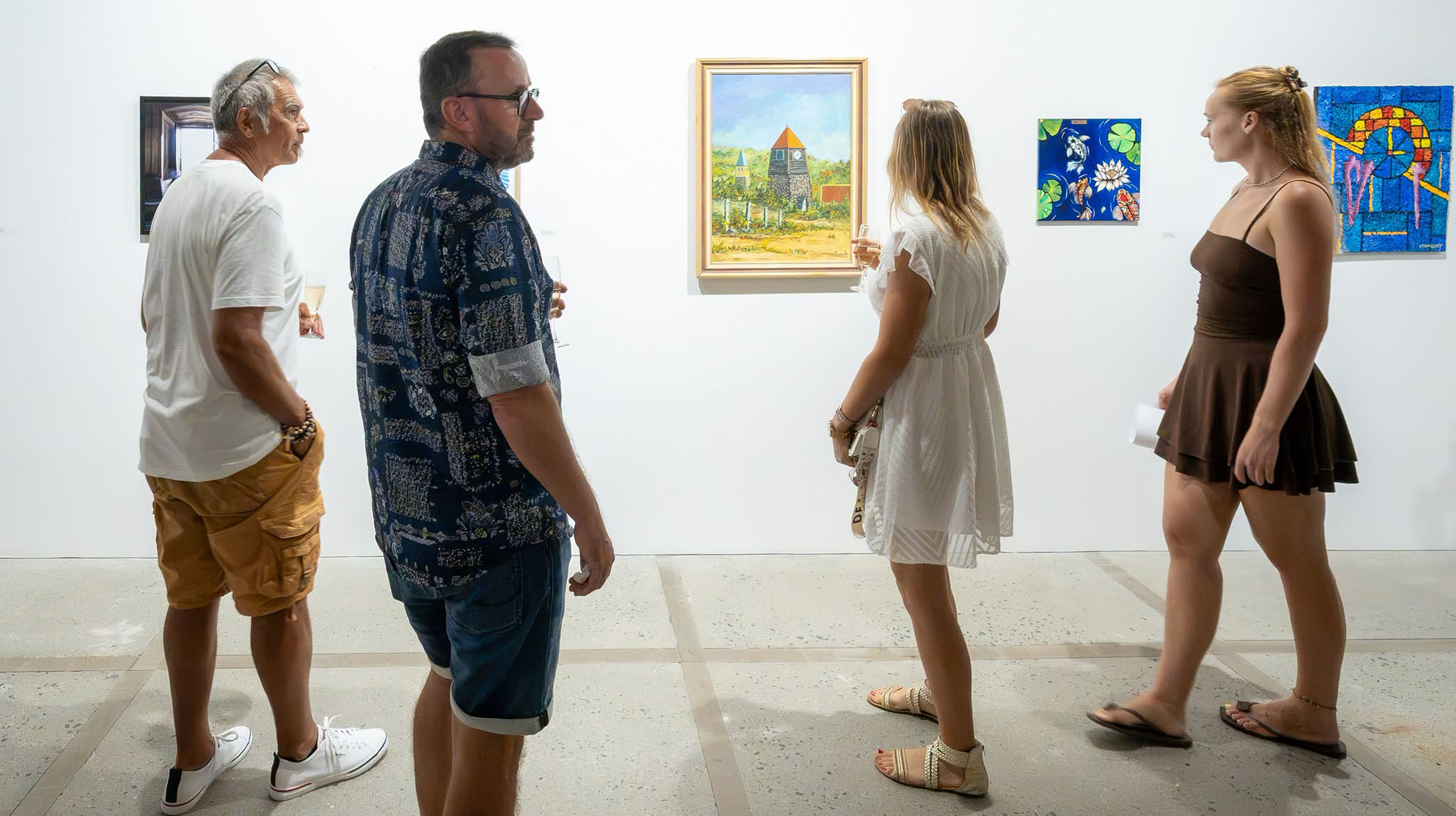 Exposition du « Salon des Artistes 2026 » au Musée Wall House de Saint-Barthélemy - July On The Moon