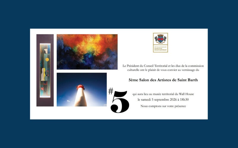 Exposition du « Salon des Artistes 2026 » au Musée Wall House de Saint-Barthélemy - July On The Moon